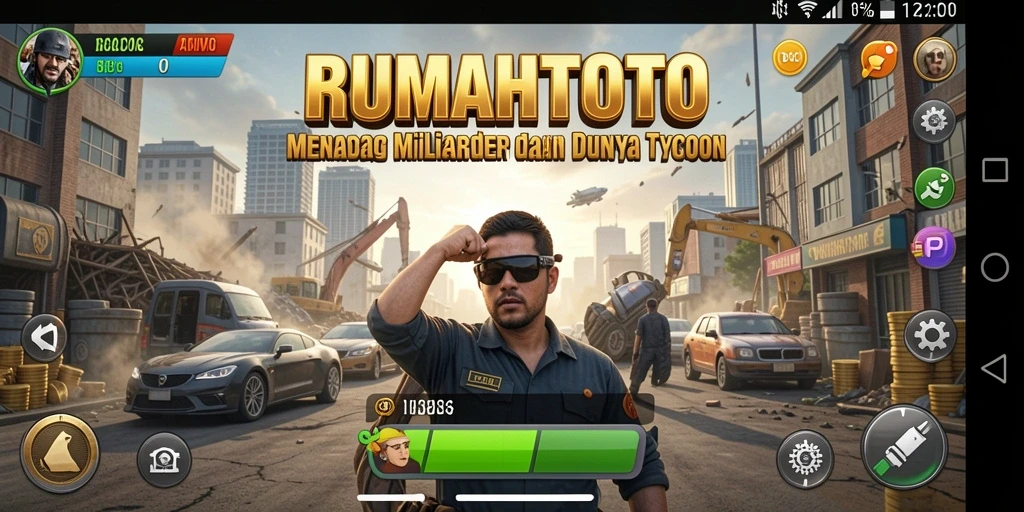 Tampilan menarik dari gameplay RUMAHTOTO yang penuh tantangan.